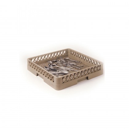 Rack para Lava-Louas para Talheres 50 x 50 x 10 cm Beige PP