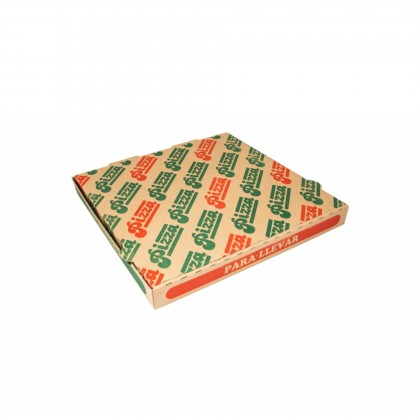 Caixas Pizza Micro-Caneladas Ecológicas 32 x 32 x 3,5 cm