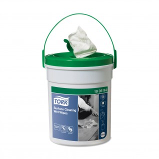 Tork Toalhetes Hmidos Limpeza de Superfcies em Balde W15
