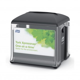 Tork Xpressnap Snack Dispensador Guardanapos Preto
