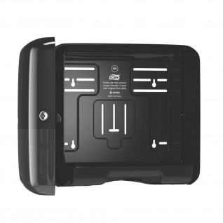Tork Dispensador Mini H3 para Toalha Dobrada em Z/C Preto