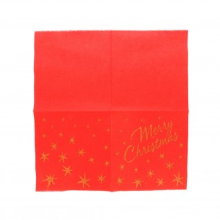 Guardanapos "Double Point" "Merry Christmas" 40 x 40 cm