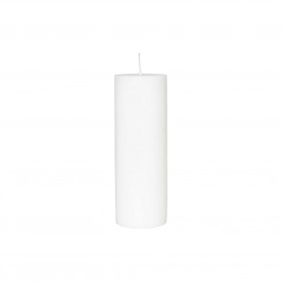 Vela Pilar Cilndrica 200 x 70mm 60h Branca