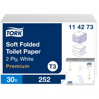 Tork Papel Higinico Folha a Folha Suave Premium T3