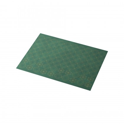 Mantelitos Papel 30 x 40 cm Gilded Star Verde