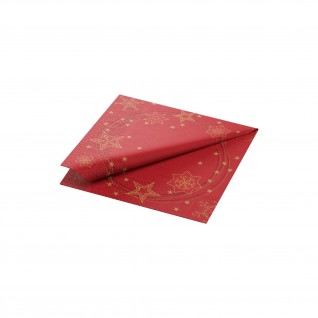 Guardanapo Tissue 33 x 33 cm Star Shine Vermelho