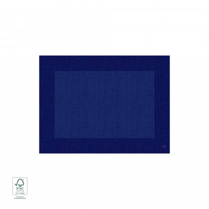 Mantelitos Bio Dunicel Linnea 30 x 40 cm Azul Escuro