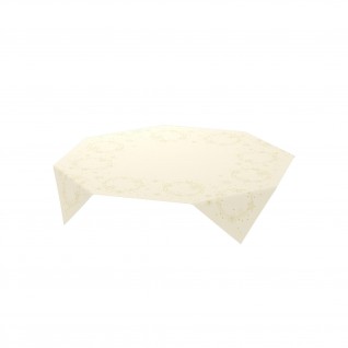 Toalha de Mesa Dunicel® 84 x 84 cm Star Shine Cream