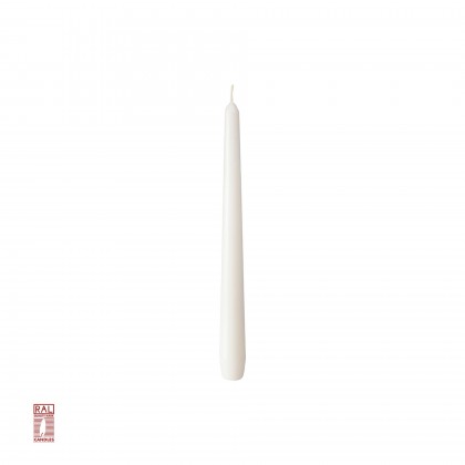 Vela Antigas 250 x  22 mm Creme