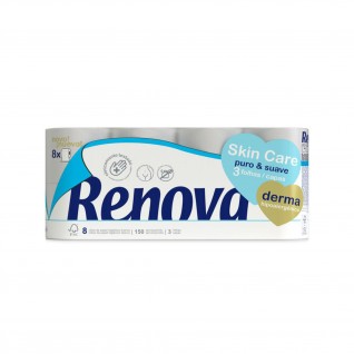 Papel Higinico Renova Skin Care Derma