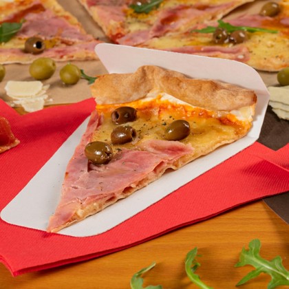 Recolhe Pizza ThePack 12 x 15,4 x 2,7 cm Branco