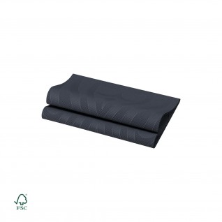 Guardanapo Duni Elegance Lily 40 x 40 cm Preto