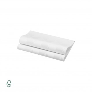Guardanapo Duni Elegance Crystal 40 x 40 cm Branco