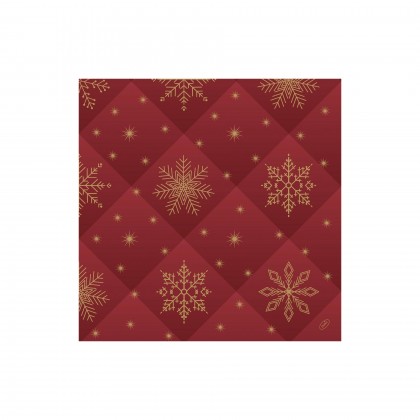 Guardanapo Dunilin 48 x 48 cm Rhombus Bordeaux