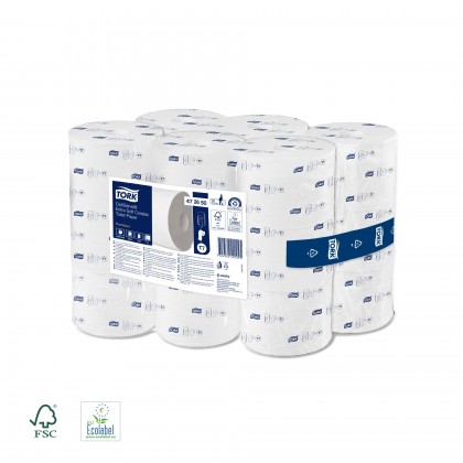 Tork OptiServe Papel Higinico Sem Ncleo Extra Suave T7 3F