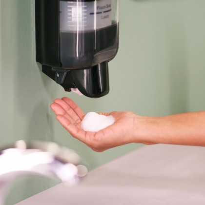 Tork Dispensador Mini S5 Sabonete e Desinfetante Preto
