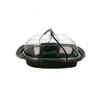 Embalagens p/ Frango 22 x 16,5 x 11,2 cm Preto