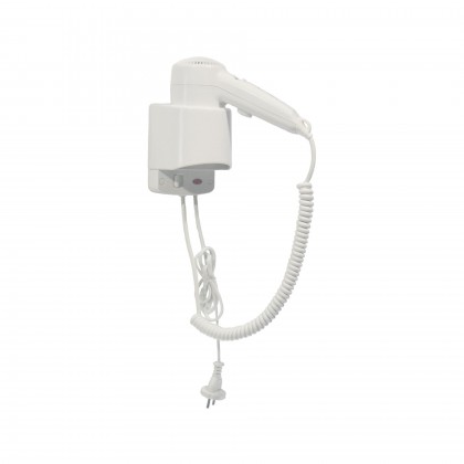 Secador de Cabelo p/ Parede Branco 1240 W