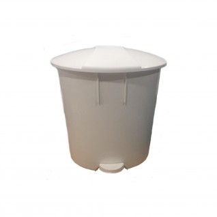 Papeleira c/ Pedal 60 L Branco