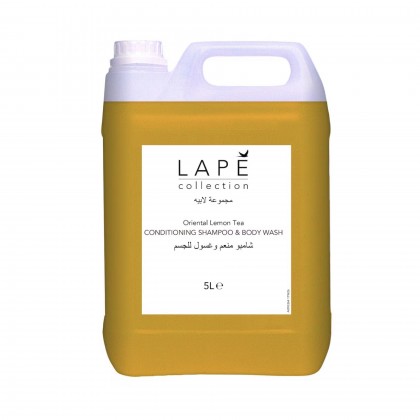 LAPE Collection O. L. Tea Cond. Shampoo & Body Wash 2 x 5 L