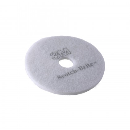 Discos Abrilhantadores Brancos Scotch-Brite™ 432 mm 17
