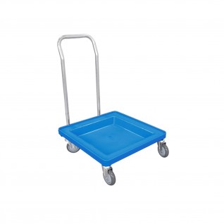 Carro de Transporte de Racks 54 x 54 x 81 cm Azul
