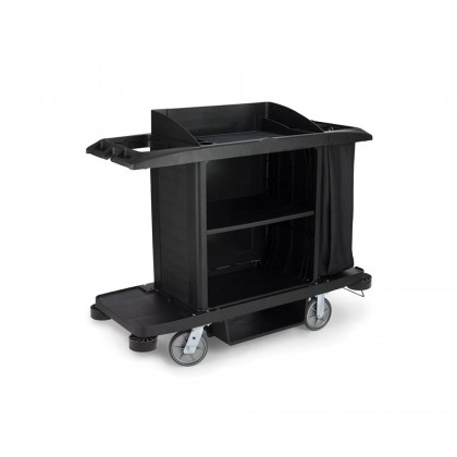 Carro de Servio Full-Size Preto