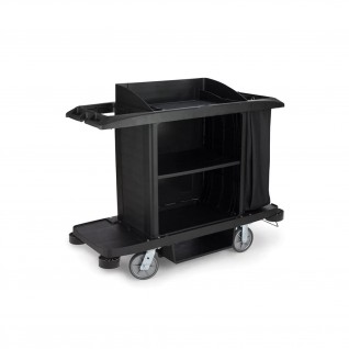 Carro de Servio Full-Size Preto