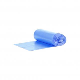 Saco Lixo Rolo Fecho Fcil Azul 52 x 60 cm