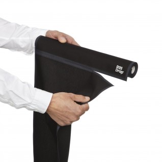Panos de Cozinha Roll-Drap 40 x 64 cm Preto