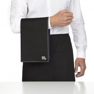 Panos de Cozinha Roll-Drap 40 x 64 cm Preto