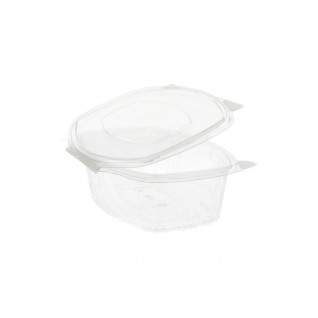 Recipiente c/ Tampa 750 ml 17,7 x 12,5 x 6,3 cm rPET