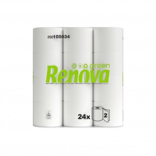 Papel Higinico Renovagreen 400 2F