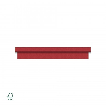 Caminho de Mesa Dunisilk 1,18 x 25 m Linnea Bordeaux