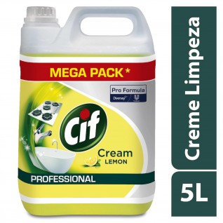 Cif Pro Formula Creme Limo 2 x 5 Litros