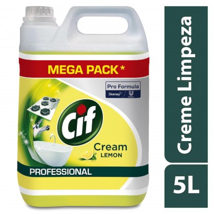 Cif Pro Formula Creme Limo 2 x 5 Litros