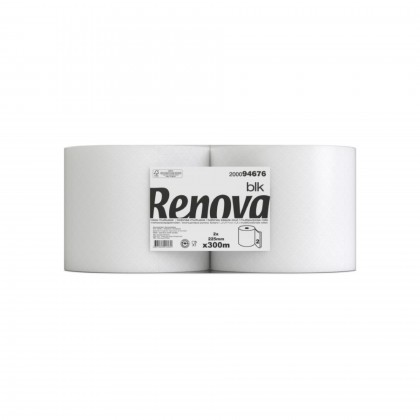 Rolo Multiusos Renova BLK 225 300m 2 Folhas