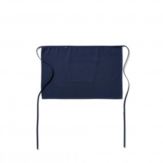 Meio Avental c/ Bolso 100% Algodo Azul Petrleo 75 x 50 cm
