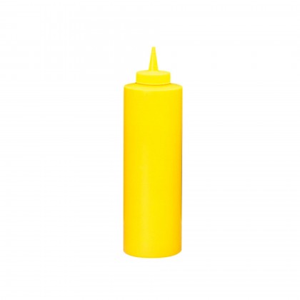 Bisnagas para Molhos 720 ml  7 x 24,2 cm Amarelo PEHD