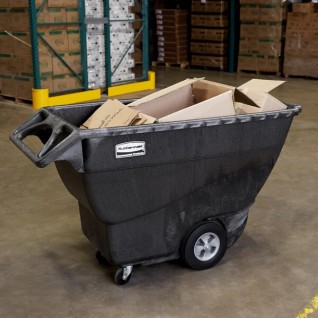 Carro Basculante Heavy Duty 0,6 m Preto