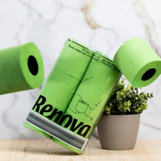Papel Higinico Renova Verde