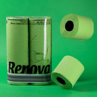 Papel Higinico Renova Verde