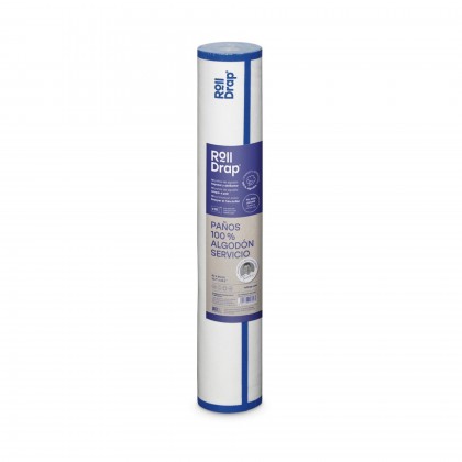 Panos de Cozinha Roll Drap 40 x 64 cm Azul/Branco