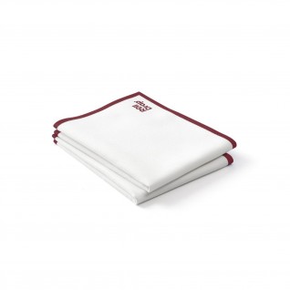Panos de Cozinha Roll Drap 40 x 64 cm Vermelho/Branco