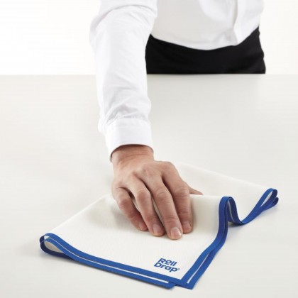 Panos de Cozinha Roll Drap 40 x 64 cm Azul/Branco