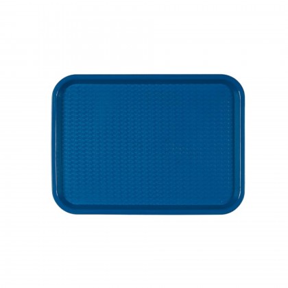 Bandeja Fast Food 30,4 x 41,4 cm Azul PP