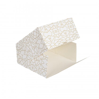 Caixa Pastelaria c/ Janela ThePack Deco 16 x 16 x 8 cm