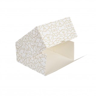Caixa Pastelaria c/ Janela ThePack Deco 16 x 16 x 8 cm