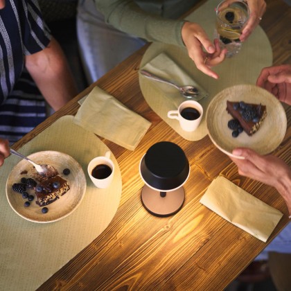 Candeeiro LED s/ Fio Zelda Midi 120 x 210 mm Grafite