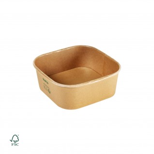 Caixa Brick 1200 ml 168 x 168 x 65 mm Natural